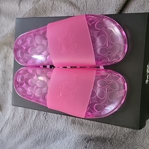Brand new Coach slides